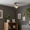 Olaris Plafoniera, Faretto da soffitto Cromo, Grigio, Écru, 1-Luce