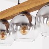 Koyoto Lampadario a sospensione, Lampada a sfera, Lampada a sospensione Écru, Nero, 5-Luci