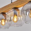 Koyoto Lampadario a sospensione, Lampada a sfera, Lampada a sospensione Écru, Nero, 5-Luci