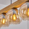 Koyoto Lampadario a sospensione, Lampada a sfera, Lampada a sospensione Écru, Nero, 5-Luci