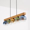 Koyoto Lampadario a sospensione, Lampada a sfera, Lampada a sospensione Écru, Nero, 5-Luci