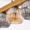 Ripoll Lampadario a sospensione, Lampada a sfera, Lampada a sospensione Écru, Nero, 5-Luci