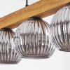 Ripoll Lampadario a sospensione, Lampada a sfera, Lampada a sospensione Écru, Nero, 5-Luci