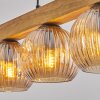 Ripoll Lampadario a sospensione, Lampada a sfera, Lampada a sospensione Écru, Nero, 5-Luci