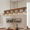 Ripoll Lampadario a sospensione, Lampada a sfera, Lampada a sospensione Écru, Nero, 5-Luci