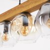 Ripoll Lampadario a sospensione, Lampada a sfera, Lampada a sospensione Écru, Nero, 5-Luci