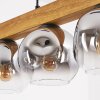 Ripoll Lampadario a sospensione, Lampada a sfera, Lampada a sospensione Écru, Nero, 5-Luci