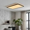 Zuren Plafoniera, Panel LED Nero, 1-Luce
