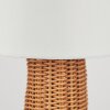 Nalek Lampada da terra Marrone, Aspetto del legno, 2-Luci