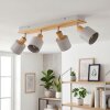 Olaris Plafoniera, Faretto da soffitto Cromo, Grigio, Écru, 4-Luci