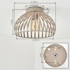 Guayo Plafoniera Sabbia, 1-Luce