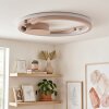 Miral Plafoniera LED Sabbia, 1-Luce, Telecomando