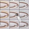 Miral Plafoniera LED Sabbia, 1-Luce, Telecomando