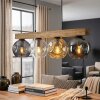 Ripoll Lampadario a sospensione, Lampada a sfera, Lampada a sospensione Écru, Nero, 4-Luci