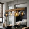 Ripoll Lampadario a sospensione, Lampada a sfera, Lampada a sospensione Écru, Nero, 4-Luci