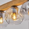 Ripoll Lampadario a sospensione, Lampada a sfera, Lampada a sospensione Écru, Nero, 4-Luci