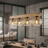 Ripoll Lampadario a sospensione, Lampada a sfera, Lampada a sospensione Écru, Nero, 4-Luci