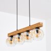 Ripoll Lampadario a sospensione, Lampada a sfera, Lampada a sospensione Écru, Nero, 4-Luci