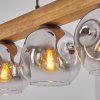 Ripoll Lampadario a sospensione, Lampada a sfera, Lampada a sospensione Écru, Nero, 4-Luci