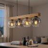 Ripoll Lampadario a sospensione, Lampada a sfera, Lampada a sospensione Écru, Nero, 4-Luci