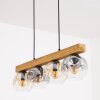 Ripoll Lampadario a sospensione, Lampada a sfera, Lampada a sospensione Écru, Nero, 4-Luci