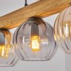 Koyoto Lampadario a sospensione, Lampada a sfera, Lampada a sospensione Écru, Nero, 4-Luci