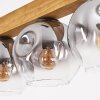 Ripoll Lampadario a sospensione, Lampada a sfera, Lampada a sospensione Écru, Nero, 4-Luci