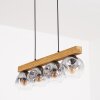 Ripoll Lampadario a sospensione, Lampada a sfera, Lampada a sospensione Écru, Nero, 4-Luci
