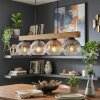 Ripoll Lampadario a sospensione, Lampada a sfera, Lampada a sospensione Écru, Nero, 4-Luci