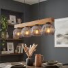 Ripoll Lampadario a sospensione, Lampada a sfera, Lampada a sospensione Écru, Nero, 4-Luci