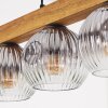 Ripoll Lampadario a sospensione, Lampada a sfera, Lampada a sospensione Écru, Nero, 5-Luci