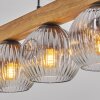 Ripoll Lampadario a sospensione, Lampada a sfera, Lampada a sospensione Écru, Nero, 5-Luci