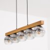 Ripoll Lampadario a sospensione, Lampada a sfera, Lampada a sospensione Écru, Nero, 5-Luci