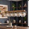 Ripoll Lampadario a sospensione, Lampada a sfera, Lampada a sospensione Écru, Nero, 5-Luci