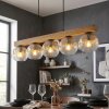 Ripoll Lampadario a sospensione, Lampada a sfera, Lampada a sospensione Écru, Nero, 5-Luci