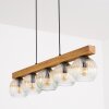 Ripoll Lampadario a sospensione, Lampada a sfera, Lampada a sospensione Écru, Nero, 5-Luci