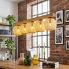 Basto Lampadario a sospensione, Lampada a sfera, Lampada a sospensione Écru, Nero, 5-Luci