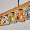 Ripoll Lampadario a sospensione, Lampada a sfera, Lampada a sospensione Écru, Nero, 5-Luci
