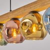 Ripoll Lampadario a sospensione, Lampada a sfera, Lampada a sospensione Écru, Nero, 4-Luci