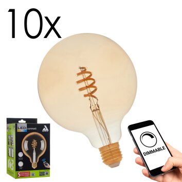 Illuminazione Eglo E27 LED 5.5 Watt bianco caldo dimmerabile 400 Lumen