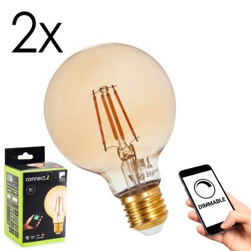 E27 LED 5.5 Watt bianco caldo dimmerabile 500 Lumen