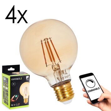 E27 LED 5.5 Watt bianco caldo dimmerabile 500 Lumen