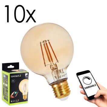 E27 LED 5.5 Watt bianco caldo dimmerabile 500 Lumen