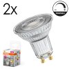 Illuminazione Osram GU10 3.4 Watt bianco caldo dimmerabile 230 Lumen