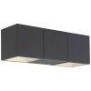 AEG Daveen Applique da esterno LED Antracite, 2-Luci