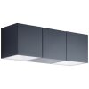 AEG Daveen Applique da esterno LED Antracite, 2-Luci