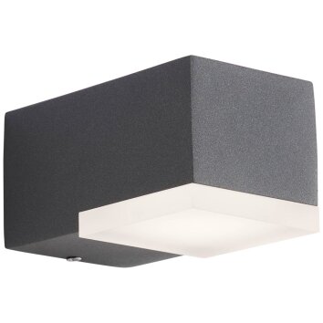 AEG Amity Applique da esterno LED Antracite, 1-Luce