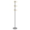 Eglo-Leuchten CHIEVELEY Lampada da terra Nero, 3-Luci