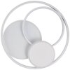 Brilliant Runda Plafoniera LED Bianco, 1-Luce