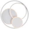 Brilliant Runda Plafoniera LED Bianco, 1-Luce